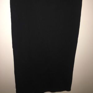 ZARA Long Black Pencil Skirt